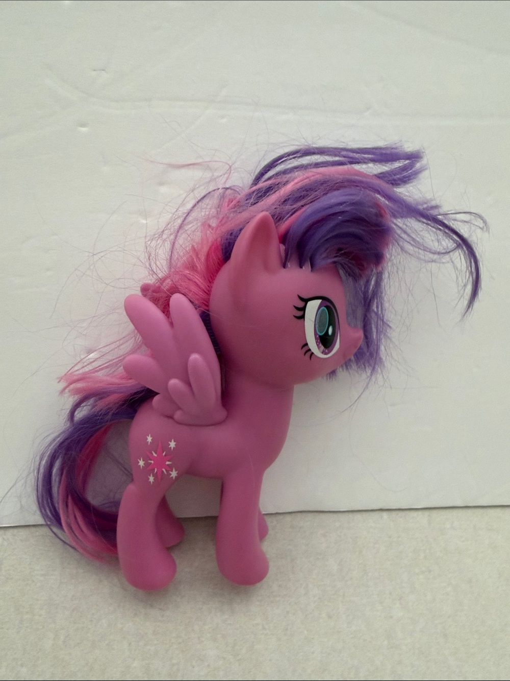 My Little Pony Twilight Sparkle Figure, Hasbro Pink Purple 6”H